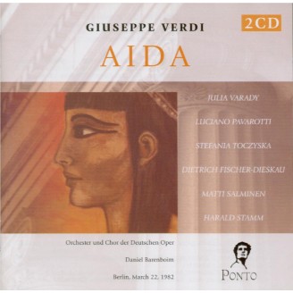 VERDI - Barenboim - Aida, opéra en quatre actes (live Berlin, 22 - 3 - 1982) live Berlin, 22 - 3 - 1982..